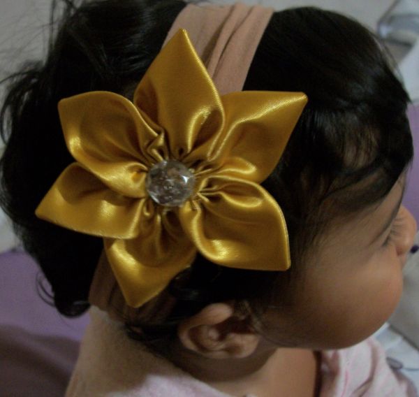 Flor de cetim